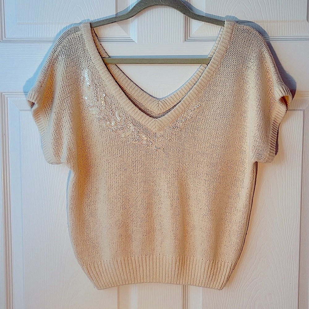 *Vintage Collection* Angora Short Sleeve Sweater
